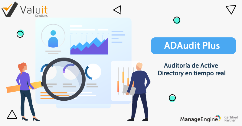 valuitsolutions's tweet photo. #ADAuditPlus te permite realizar auditorías integrales de #ActiveDirectory local, en #Windows Server, #Azure o en los puestos de trabajo. Monitorea todos los elementos de #AD mediante esta herramienta ¡Regístrate, te asesoramos gratis👉 https://t.co/VowsrqQv9S @ManageEngineLA https://t.co/daJmP5lnwK