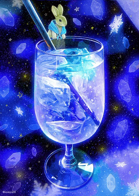 これは可愛いうさぎさんのシリーズ
#あなたの黒背景を見せて 