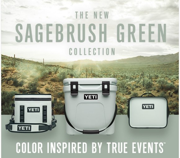YETI Camp Collection  Color Inspired By True Events 