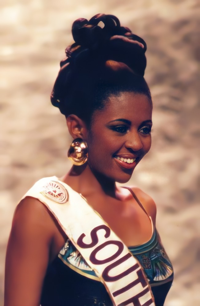 basetsana kumalo (then makgalemele) (1994).miss sa 1994, 1st runner up at miss world 1994. she had previously held the title of miss black sa in 1990.