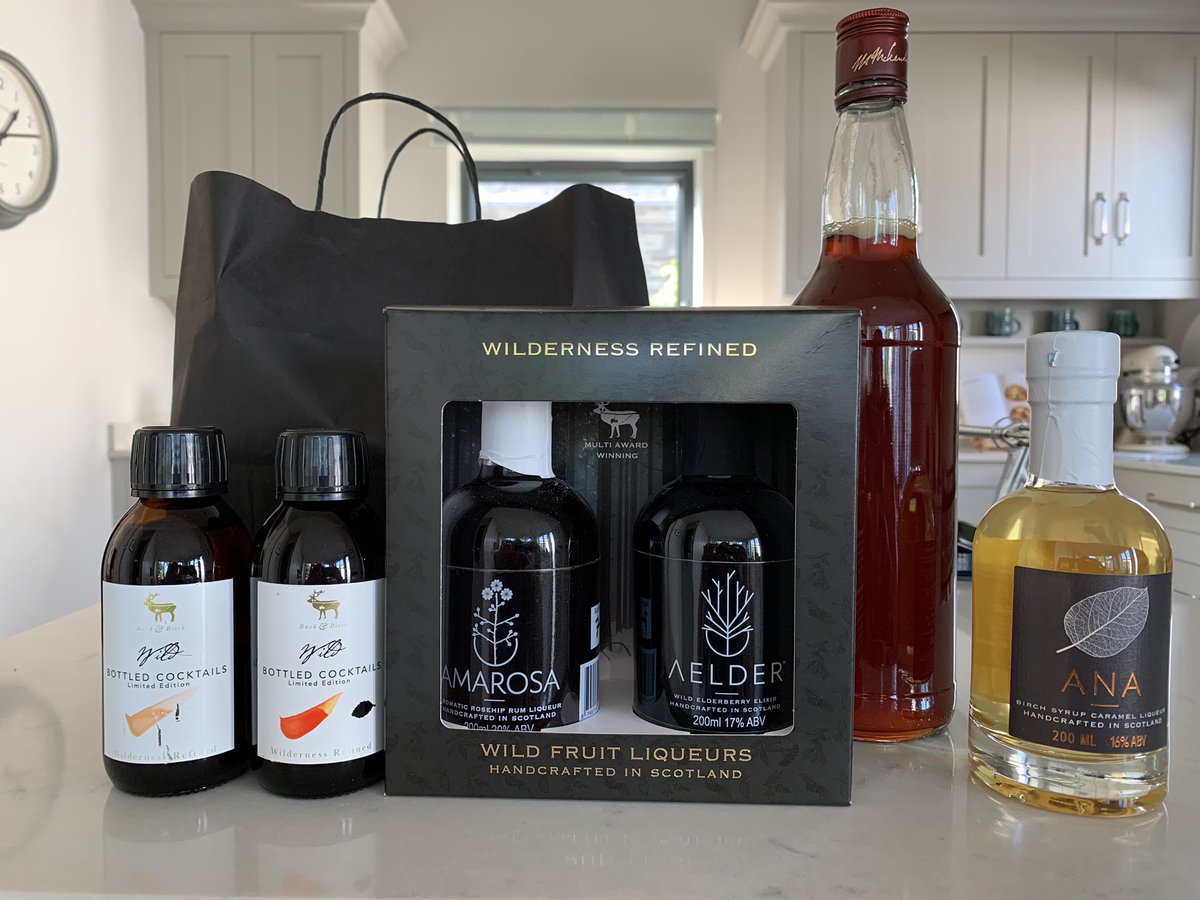 Thank you <a href="/AelderElixir/">Aelder Elixir</a> for exchanging our crabapples for some very interesting liqueurs and syrup. Can’t wait to try them!
