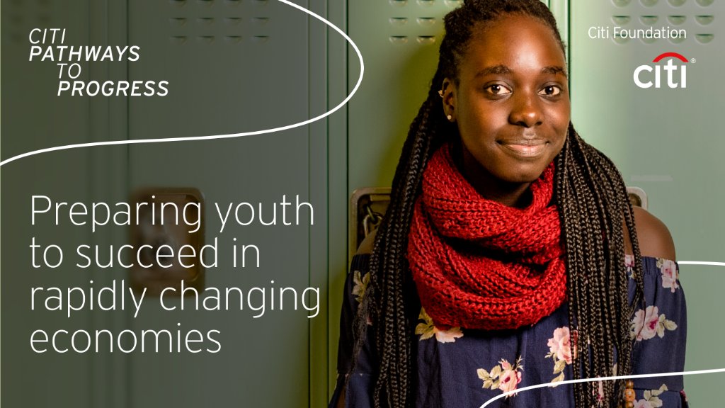 Citi's tweet image. COVID-19 has widened the existing wealth and opportunity gaps that face underserved communities. Through our expanded #Pathways2Progress commitment, we are maximizing access to jobs and the economic opportunity that comes with them. Learn more here:
on.citi/2FFqHsl
