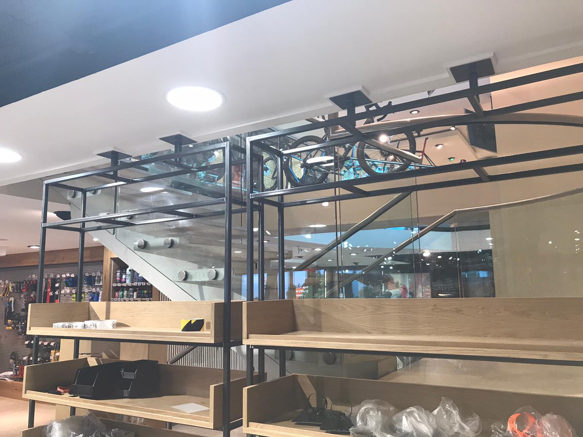 Some oak veneered units recently made