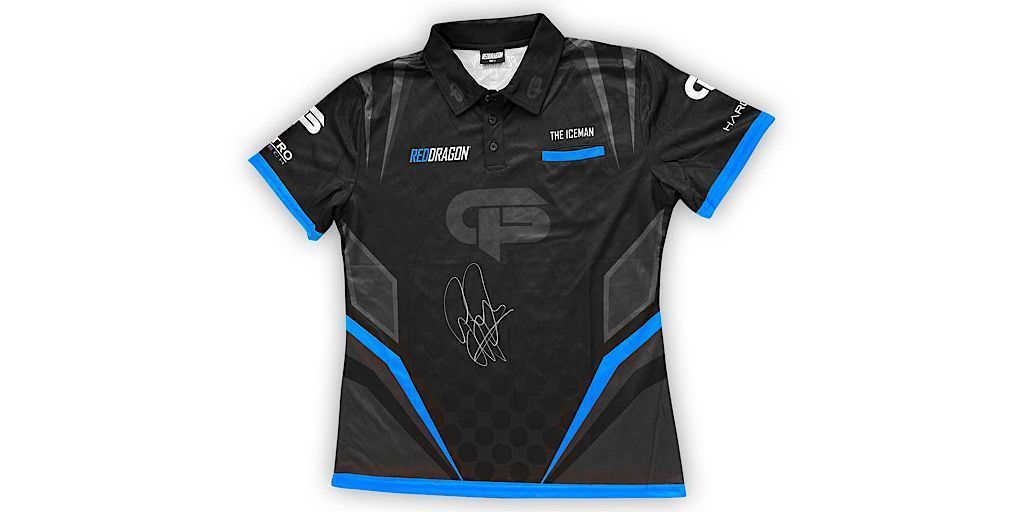 DOUBLE IN THE BUBBLE!

To celebrate <a href="/Gezzyprice/">Gerwyn Price</a>'s back-to-back wins in the Autumn Series, we are giving away a shirt signed by the Iceman himself!

For a chance to win, tell us the 2 players Gezzy beat in the Finals on Days 4 &amp; 5!

Make sure to Like &amp; Retweet! 

Good Luck! 👊❄️