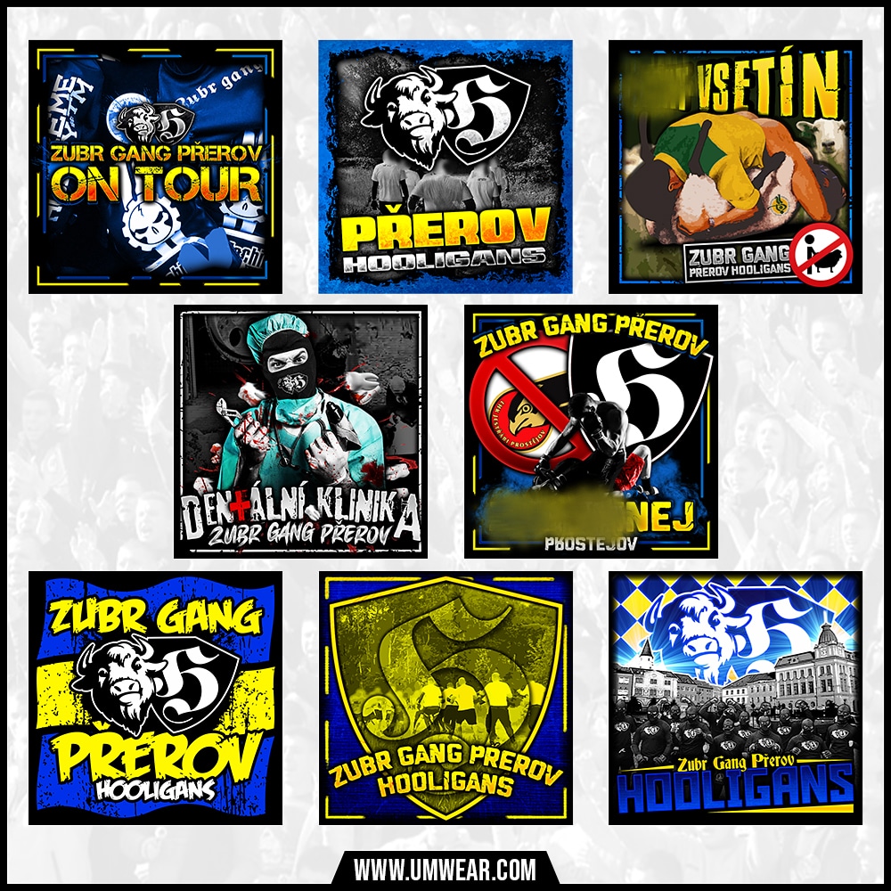 Graphic designs for Zubr Gang Přerov stickers.💪🇨🇿
.

.

.

.

.

.

.

.

.

#ultras #hooligans #zubr #zubrgangprerov #zubrprerov #hockey #fans #czech #fashion #stickers #graphicdesign #graphic #design #umwear #production #fans #souvenirs #clothes #clothing #streetwear