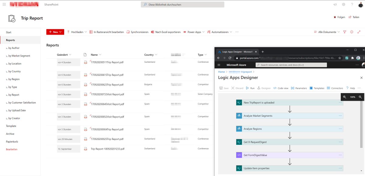 swissmozilla's tweet image. #Lotus Notes App Ablösung mit #AI Technologie, #AzureLogicApp, @AzureFunctions und @SharePoint Online - mit Unterstützung von @udocx - #Automation #JokerIT