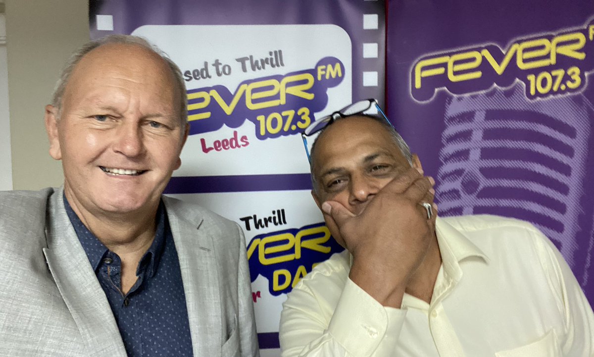Great to catch up with Jabbar Karim @Fever_FM as we continue to plan our #smallscaleDAB application for Leeds.