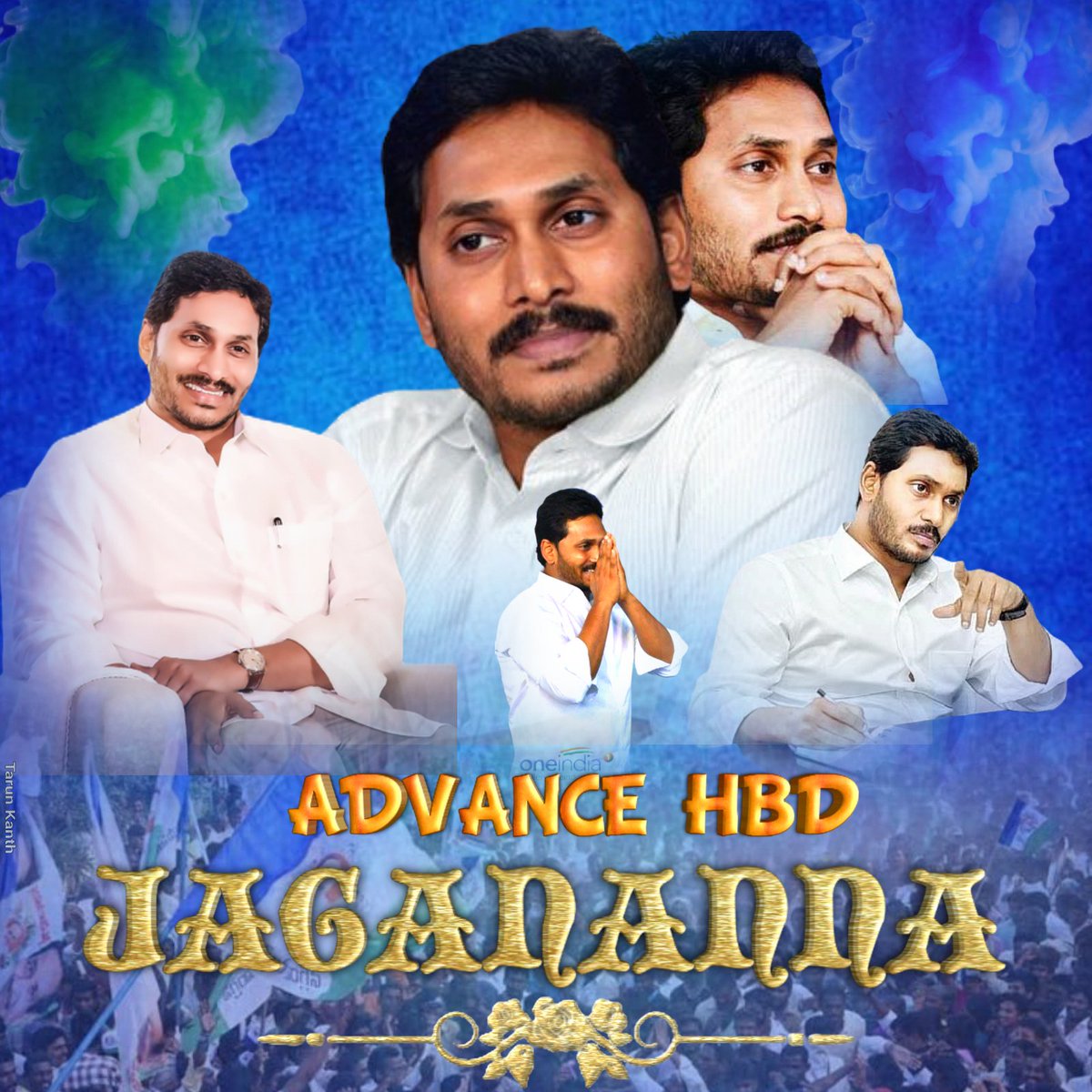 YSJaganTrends's tweet photo. Fan Made Design💙💙
@ysjagan
#100DaysToYSJaganBday https://t.co/1V8W16RVnL