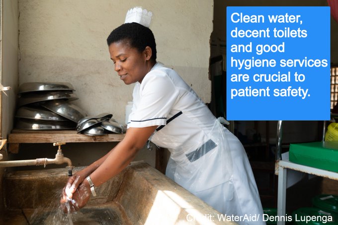 WaterAidNigeria's tweet photo. Handwashing is the first line of defence against #COVID19 yet less than 1% of the $20 trillion COVID-19 response is for water, sanitation &amp; hygiene.

#WASH investments must double to address COVID gaps &amp; build sustainable services to defend against future crises #PatientSafetyDay https://t.co/n5JPvi2UFh