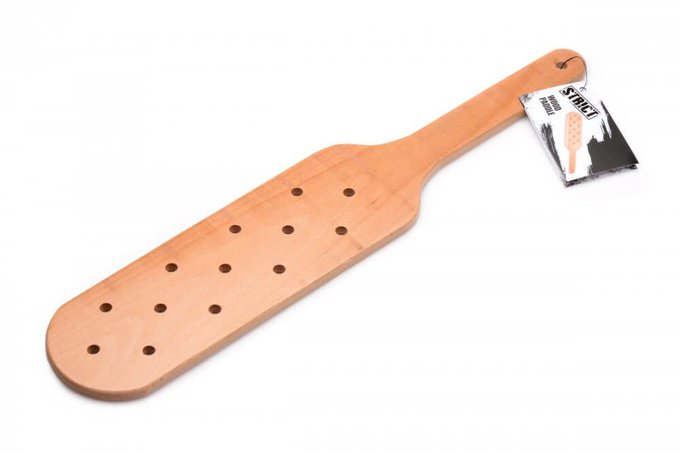Just landed in store   WOODEN #PADDLE BY STRICT LEATHER Enjoy your day with the Wooden Paddle by Strict<a href="/tag/paddle"class="tags">#PADDLE</a>