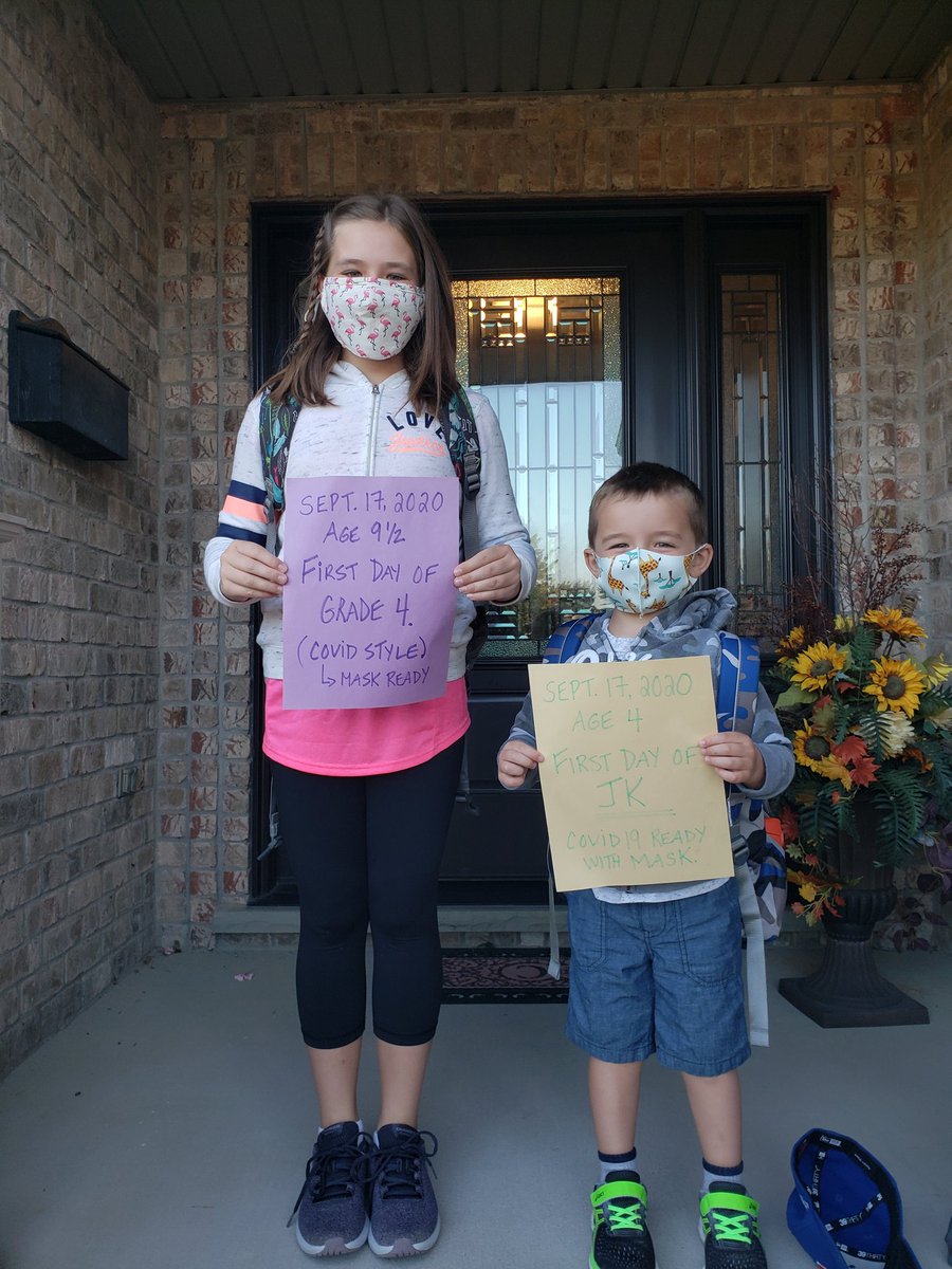 SCook0620's tweet image. Its official--school has started! Thank you @StColumbanCS @MurphyBus