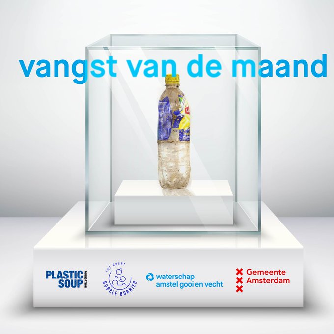 Het is vandaag #WorldCleanUpDay! 🧹🗑️♻️
Een perfecte dag om de eerste onderzoeksresultaten van de #BubbleBarrier te presenteren. Elke maand lichten we één object uit: de Vangst van de Maand.
We presenteren u: de plastic fles
👉 https://t.co/MbKuB05ZTl