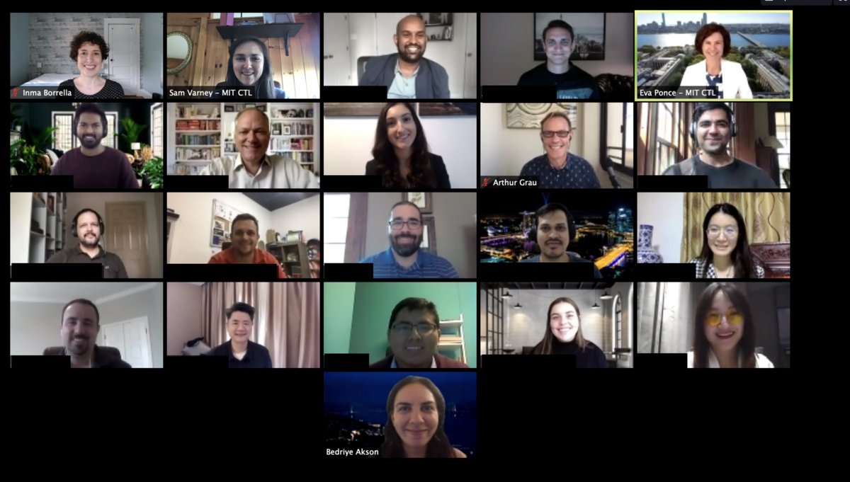 mitsupplychain's tweet photo. This week we kicked off the first-ever Virtual MIT Supply Chain Bootcamp, and what an experience it has been. #VirtualEvent @eponceprof @InmaBorrella @varney2 #MITSCBootcamp2020 https://t.co/B6dK4H7iry