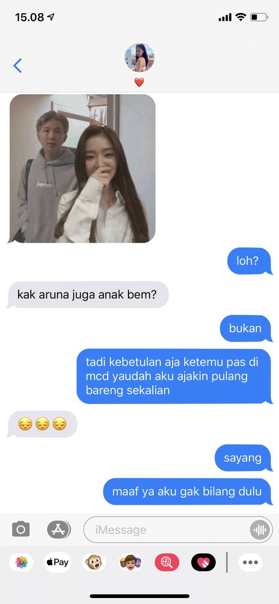 Nah loh kan.. jadi salah paham gini