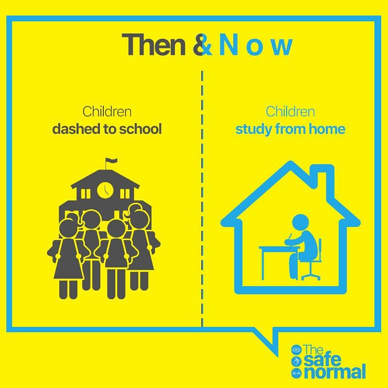 TheSafeNormal's tweet photo. Do you #WorkFromHome ?
Is your child looking forward to going #BackToSchool ?
The New Normal is #TheSafeNormal
#StaySafeAtHome https://t.co/GVqJ1rPaXY