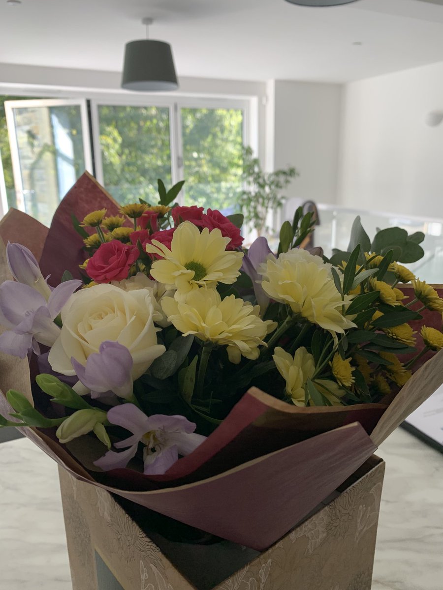 So nice when you help out with no expectations and then get these. Thank you and good luck to the Future Leaders at Calderdale College.