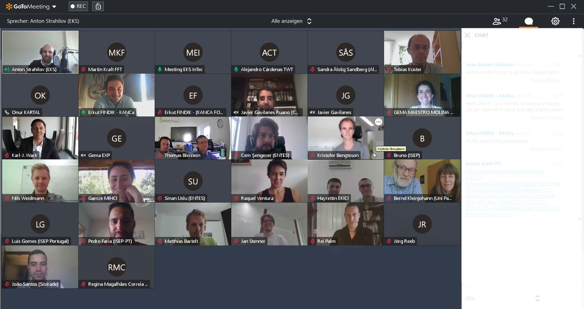 Today the third and last review of our @ITEA_3 project <a href="/spear_project/">Spear-Project</a> took place. This time it was an online meeting due to the current situation. We are happy to have brought the project to a successful conclusion.