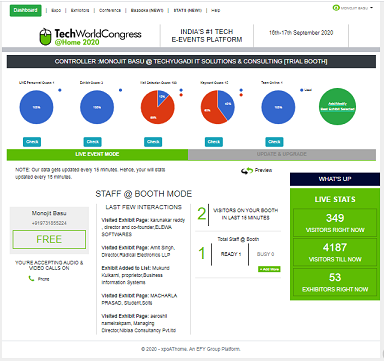 techyugadi's tweet image. Thanks everyone who visited our e-booth at India Technology Week Virtual Event September 2020 edition, for your keen interest in 
@thingsboard
 #IoT Platform and Trendz Analytics #thingsboard
