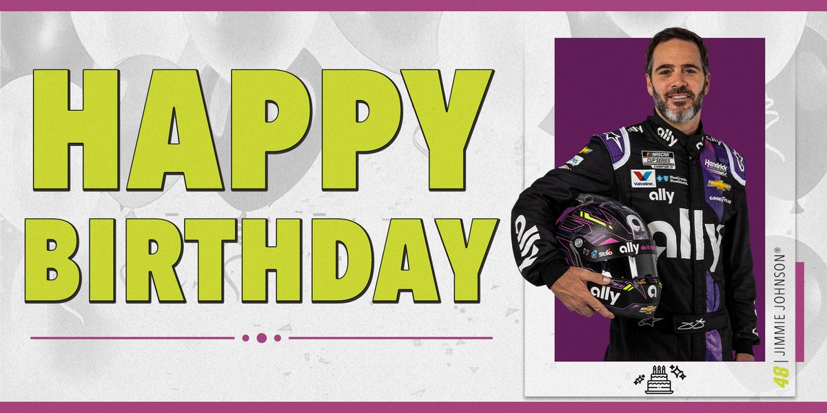 Jimmie Johnson Birthday Wishes