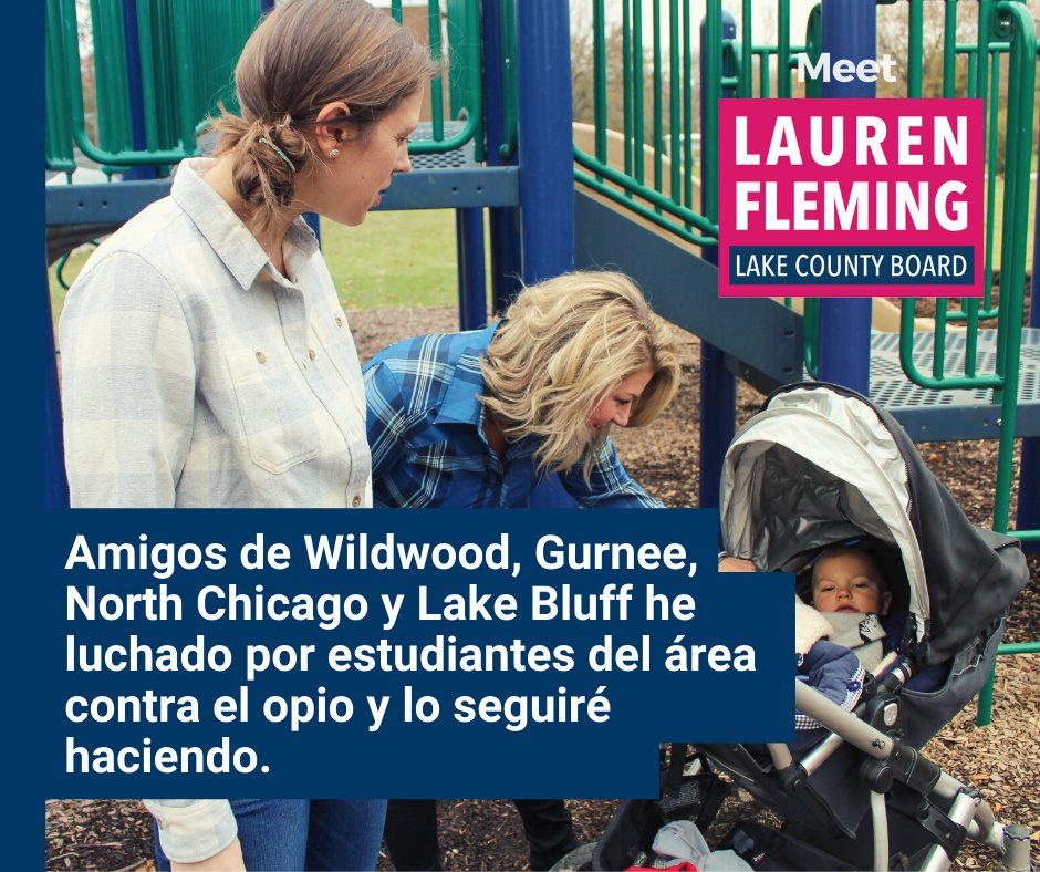 Amigos de Wildwood, Gurnee, North Chicago y Lake Bluff he luchado por estudiantes del área contra el opio y lo seguiré haciendo. #HispanicHeritageMonth