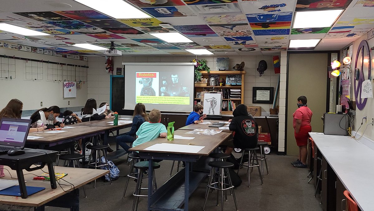 Ms_Green_LLMS's tweet photo. Art 6 Expressing their Word with a presentation and artwork! They have done amazing! https://t.co/w7fAJqMJKy