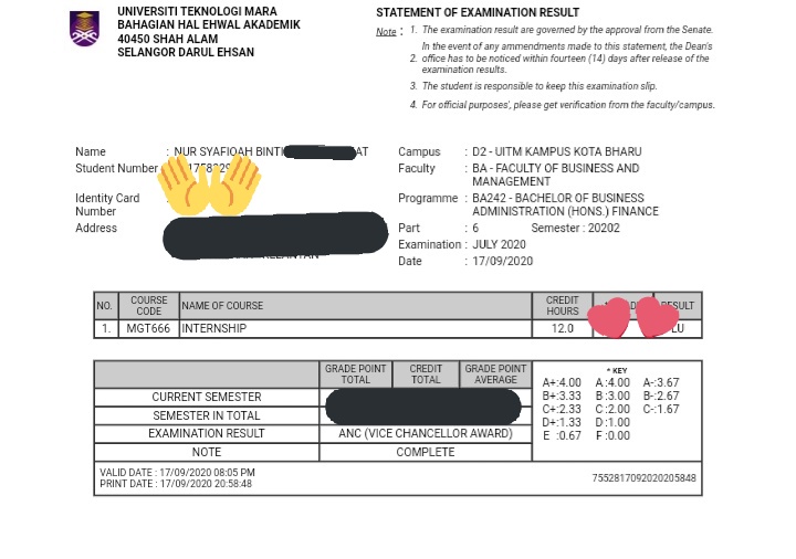 ᴘϙᵃᵃ On Twitter Finally Alhamdulillah I Ve Got My Second Anc Vice Chancellor Awards For My Degree After Diploma So Basically I Got Dean S List To All Semester From Diploma Until