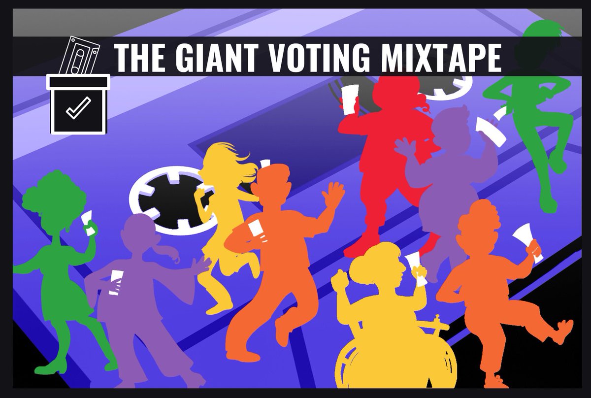 mclars's tweet photo. Please support the @VoterCenter and get a brand new, exclusive track by @majatron and me... plus dozens of other comedy / nerd music tracks by some of my awesome peers.  Shout out to the @TheDoubleclicks for organizing this.  https://t.co/zFGOOYXZJL https://t.co/cC2jRnb7OF