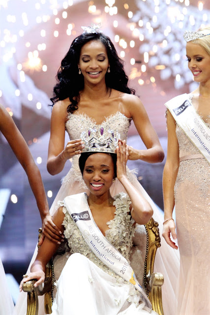 ntandoyenkosi kunene (2016)winning the miss sa title in 2016, she went on to represent the country in the miss world and miss universe pageants.