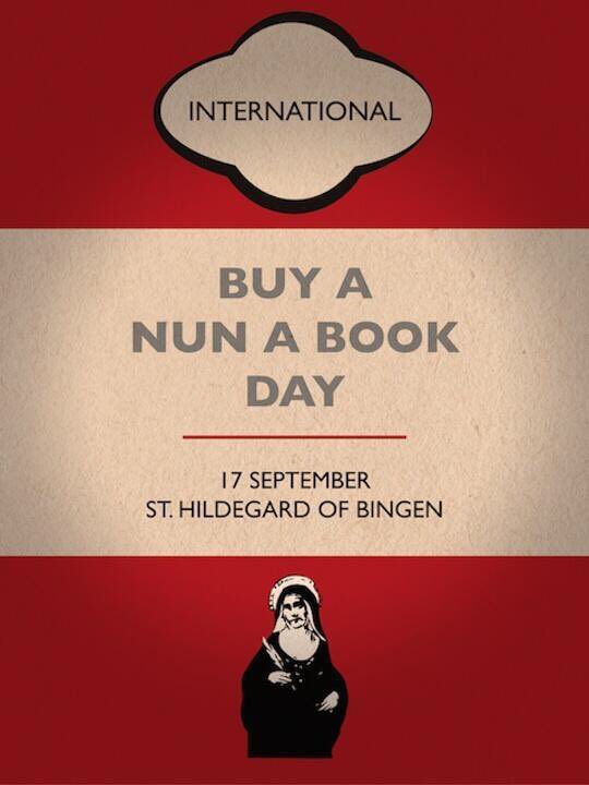 Have you heard of #BuyaNunaBookDay? 
Everyday is a good day to buy a book...for a nun or anyone!! 

Need a suggestion of which book to buy? Ask the #MediaNuns and we’ll give you some ideas!