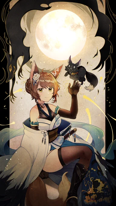 狐の神様
#恋フミ 