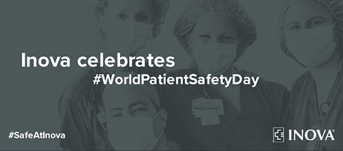 InovaHealth's tweet photo. Safety is a part of our culture & the foundation of everything we do. Recognized nationally for safety excellence, we're at the leading edge of the science of safety. Safe team members, Safe patients, Safe@Inova. Learn more: https://t.co/GRg4OqAC74 #PatientSafety #SafeAtInova https://t.co/BHrzfrtdb9