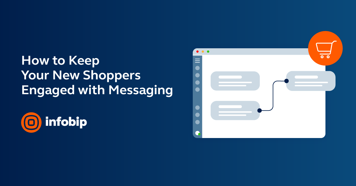 Infobip's tweet image. [#TutorialThursday] Check out this step-by-step guide on how #ecommerce platforms can keep new shoppers engaged with our Moments #CustomerEngagement hub! Learn more: bit.ly/shopperseng