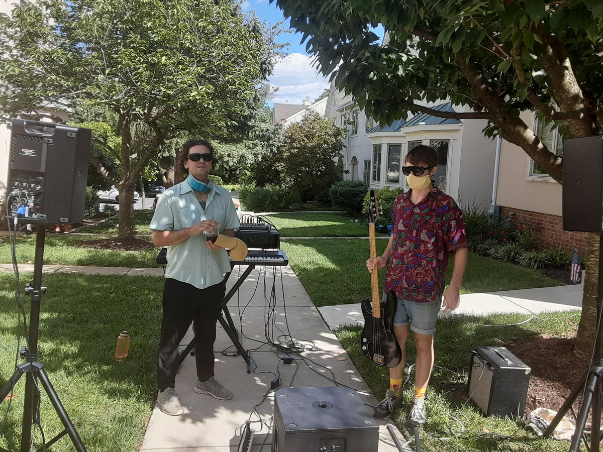 Chiffon (@chiffonband) on Twitter photo Thanks to <a href="/creativeallnc/">Creative Alliance</a> we were able to play a couple of really lovely intimate outdoor shows 💞 Thanks to <a href="/creativeallnc/">Creative Alliance</a> we were able to play a couple of really lovely intimate outdoor shows 💞