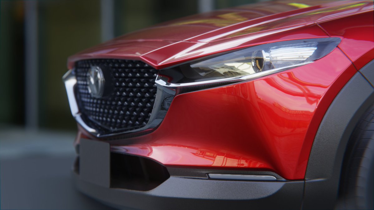 BunchoCG's tweet image. レンダリング 15秒です（ちょっとのびた）
もう　戻れない…

#b3d #Blender3d #3DCG #Eevee #cx30 #MAZDA