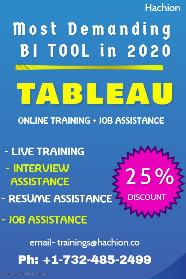 hachyashwanth's tweet photo. Hachion is offering 
https://t.co/Boh5JTYgzs
Whatsapp us at https://t.co/lHKfqxKFlR
or call us at +1-732-485-2499.
Email: trainings@hachion.co
FBPage; https://t.co/rg9zTwfjfs
#QA #QASELENIUM #PYTHON #AZURE #BA #SALESFORCE  #TABLEAU  #RPA #PEGA #WORKDAY #BIGDATAHADOOP https://t.co/pZU3nlX02E