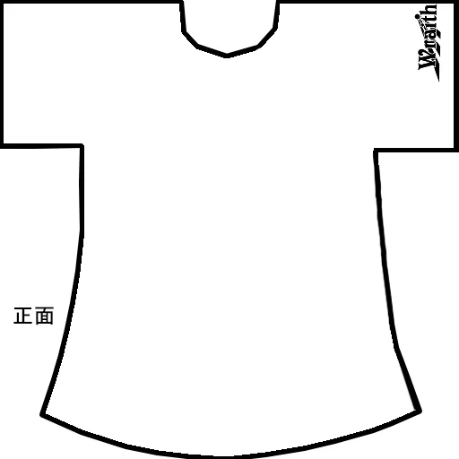 【応募者名(匿名可)】Ame【デザインテーマ】レイスさんかっこいいですよね!【作成されたTシャツの名前】Wraith-T【応募者からの一言】合わせやすいように前身頃は無地、背面と片袖にポイントを入れてみました。よろしくお願いいたしますヾ・×・ノ#FEZメルファリアデザインコンテスト2020 