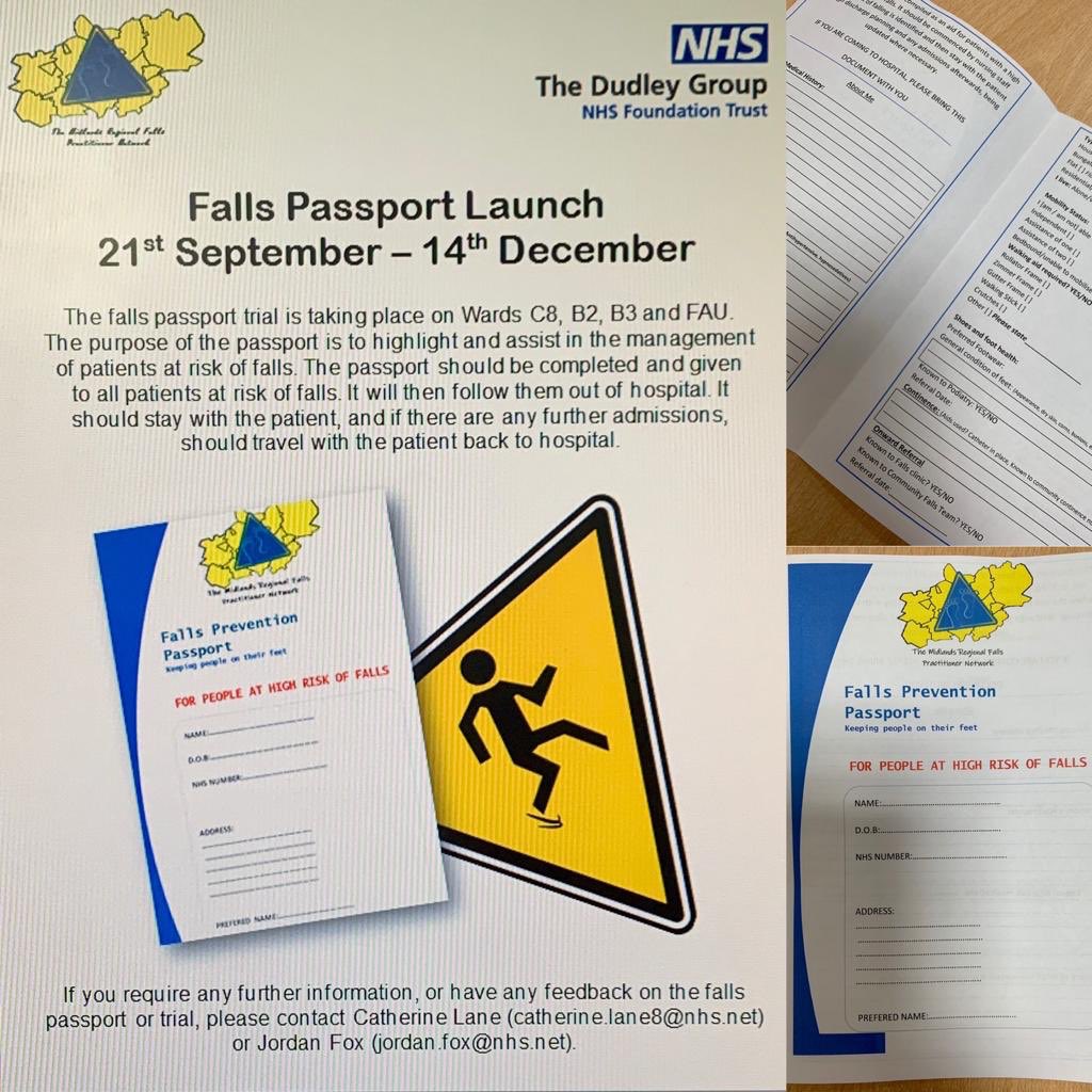 Catherine Lane (@fallscath2020) on Twitter photo Last minute prep for the Falls Passport launch starting on Monday! Excited to see the positive impact this will have on patient experience and safety! @JordanFox <a href="/DudleyGroupNHS/">The Dudley Group</a> <a href="/FallsMidlands/">Midlands Falls Practioner Network</a> 😊 Last minute prep for the Falls Passport launch starting on Monday! Excited to see the positive impact this will have on patient experience and safety! @JordanFox <a href="/DudleyGroupNHS/">The Dudley Group</a> <a href="/FallsMidlands/">Midlands Falls Practioner Network</a> 😊