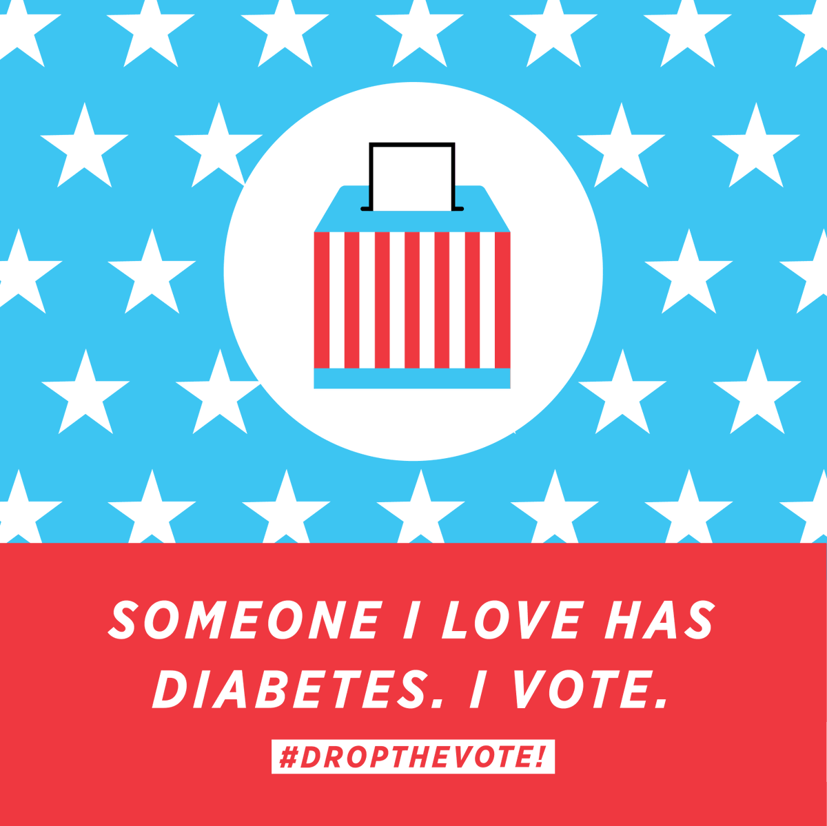 Healthcare policy might seem difficult to influence, but voting is a direct way to apply pressure in the direction of the change you want to see!

👀 how your 🗳 can make a difference in the life of someone you 💛 that lives with diabetes ➡️ beyondtype1.org/dropthevote

#DropTheVote