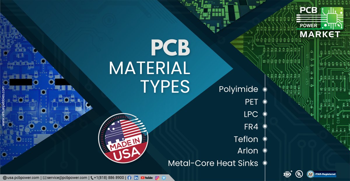 PCBPowerInc's tweet image. PCB Material is the foundation of any PCB. We have a robust inventory of PCB Material for a Quick turn around Fabrication process.

usa.pcbpower.com

#MakePCBInAmerica #connectorarea #pcbs #pcbpowerinc #pcb #didyouknow #printedcircuitboard #staysafe #corona #covid19