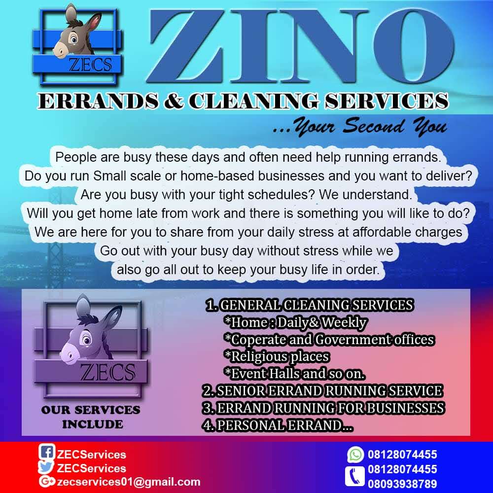 FamorotiAdesola's tweet photo. @RealIsaBako Oh yes solving problem is all I do at @ZECServices there are so many people that due to their busy schedules can't tend to many of their chores or other business engagement, this is where we come in. While they mind their busy schedule we are also busy to be YOUR SECOND YOU. https://t.co/4NFwgcehYo