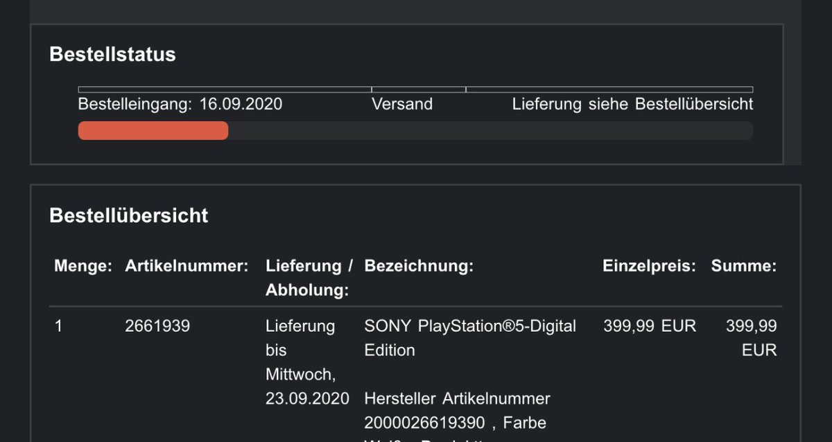 Lpmassive Meine Erste Ps5 Kommt Ubrigens Schon Am 23 09 Einfach Mal Knapp 2 Monate Vor Dem Release