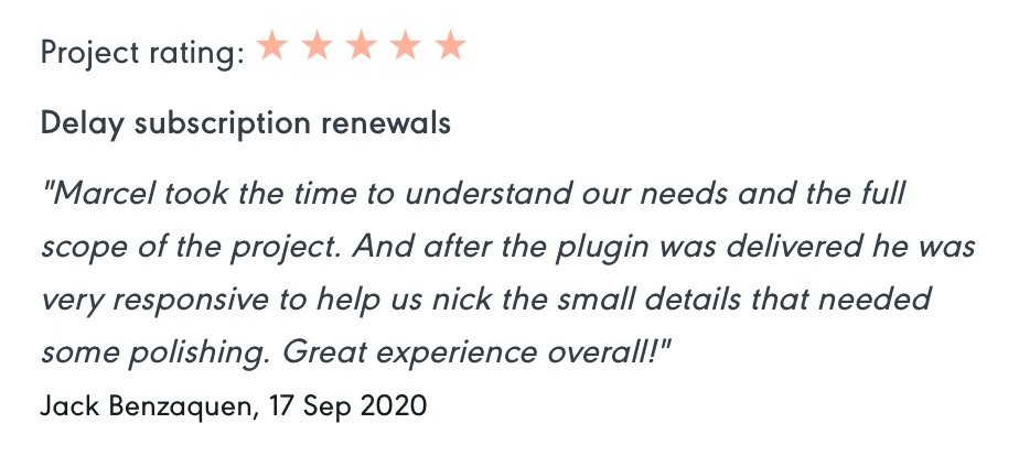 schmitzoide's tweet image. It was an honor Jack. Hope your clients can remain subscribed now that they can postpone their subscription renewals within #WooCommerce when needed. #codewithheart💙