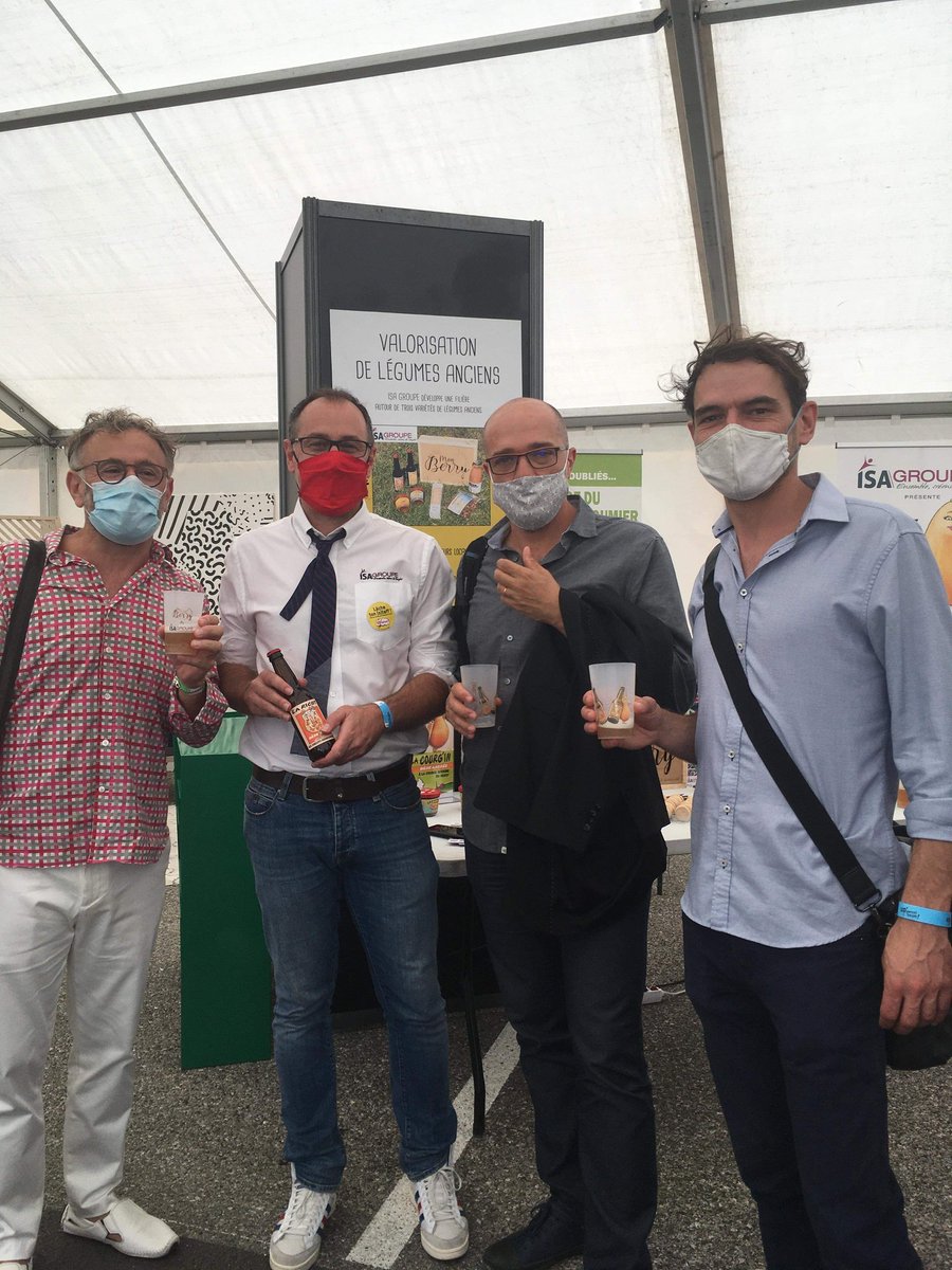 ISA GROUPE présente VITA AIR à @Start'up forum à Valence ....
Ricot et Courg'in sont du voyage 😉