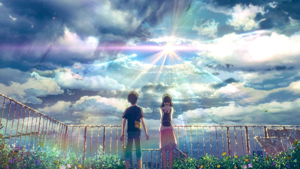 KeikoYYH's tweet photo. The visuals in Makoto Shinkai's films are beautiful https://t.co/BsvEASEqgC