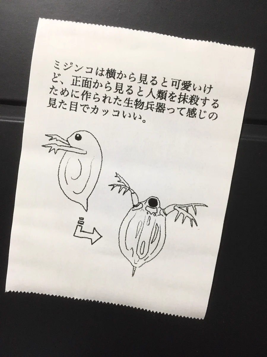 これまでのイメージが変わるかも？！ミジンコは正面から見ると･･･！