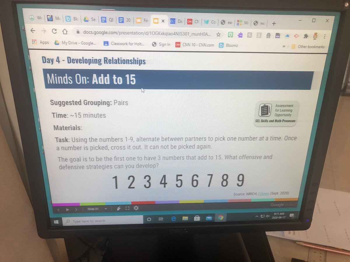 MrsHoltEES's tweet image. Working through some more #scdsbfirst20 math courtesy of @scdsbmath - lots of competition!! #holt2021 #whiteboardmath #buildingcommunity