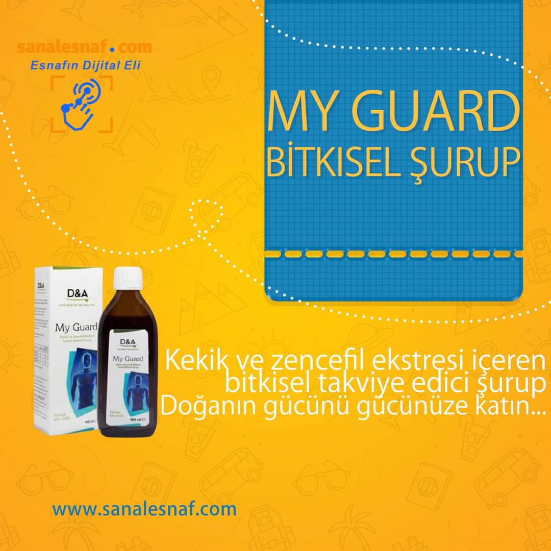 (3 AL 2 ÖDE)
My Guard kendini seven ve sağlığını önemseyen herkes için geliştirilmiş, tamamen doğal bir gıda takviyesidir. 
20-09-2020 Pazar akşamına kadar aynı sepette vereceğiniz her 2 siparişinize 1 adet  hediye gönderiyoruz.

SATIN AL:bit.ly/32Dmgal

#myguard