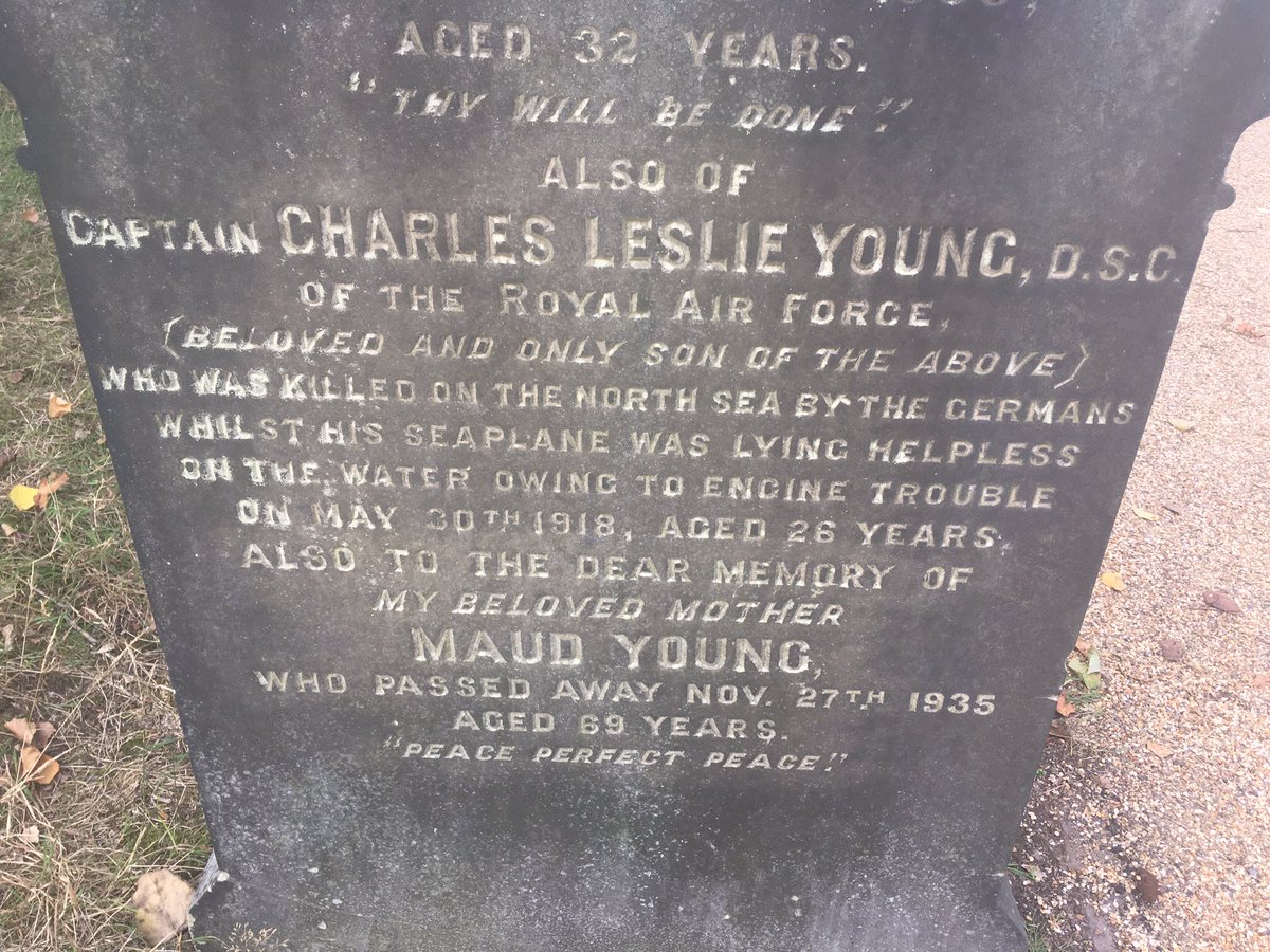 Worthy of research. Interesting story no doubt. Capt Charles Leslie Young. D.S.C. Mercilessly shot at by the Germans. More.
