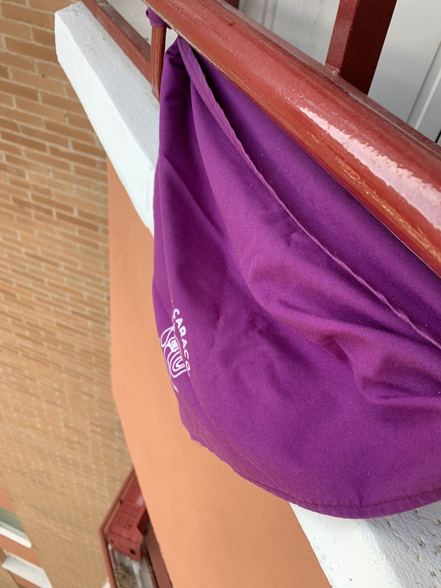 Caracoles 🐌 al balcón <a href="/pCaracol/">Peña Caracol</a> #nofiestas2020 #guadalajara