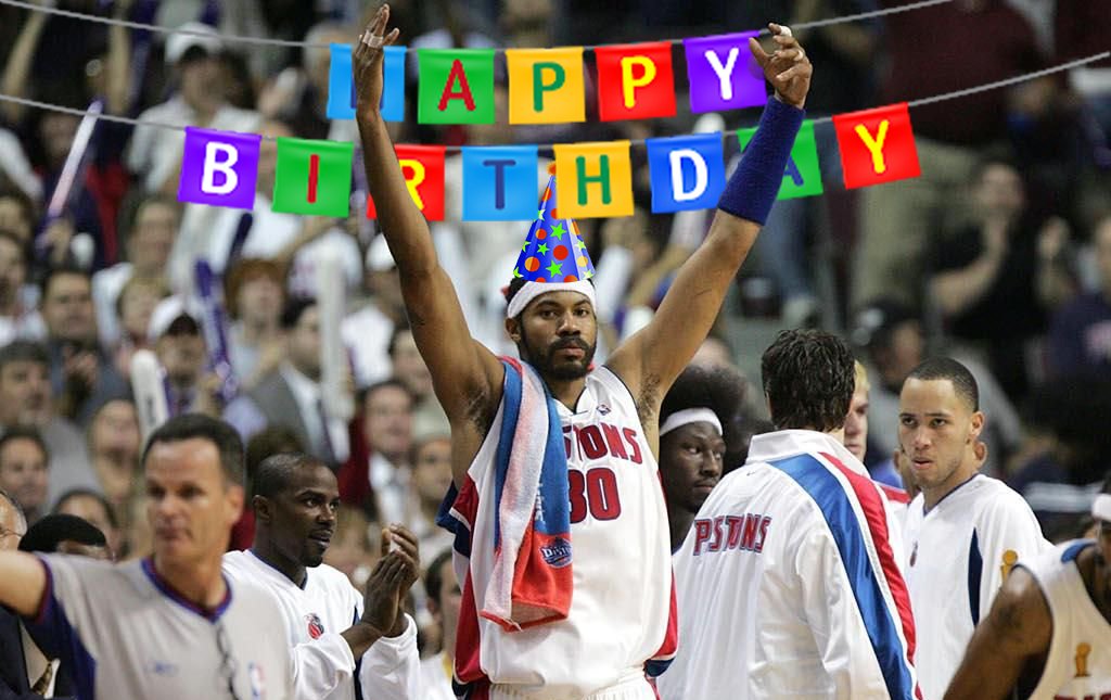 Our king, our guiding light, our favourite person on the planet.

Happy 46th birthday, Rasheed Wallace.  